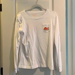 Vineyard Vines Halloween pocket tee